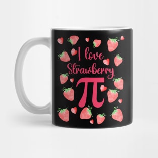 I love strawberry Pi Mug